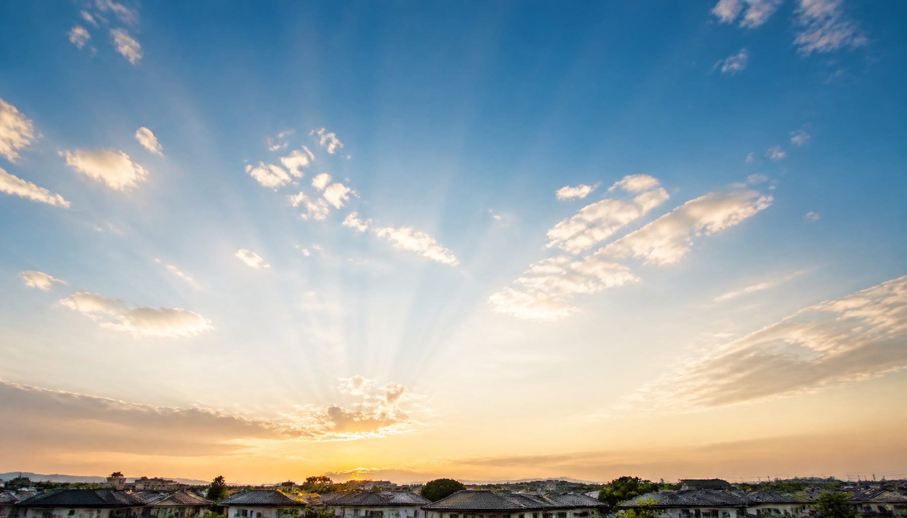 夜明けの空と光。住まいのこれからを照らす、ALL in の世界観（イメージ）